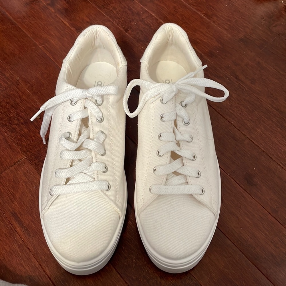 Asos white platform sneakers NWOT